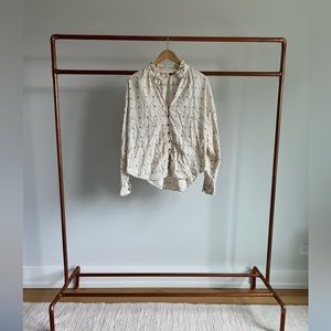 Pilcro Long Sleeve Blouse- Large